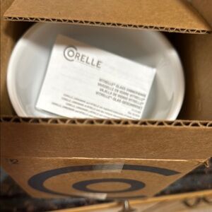 New in Box - Corelle White Dinnerware Bowl Set of four (4)
